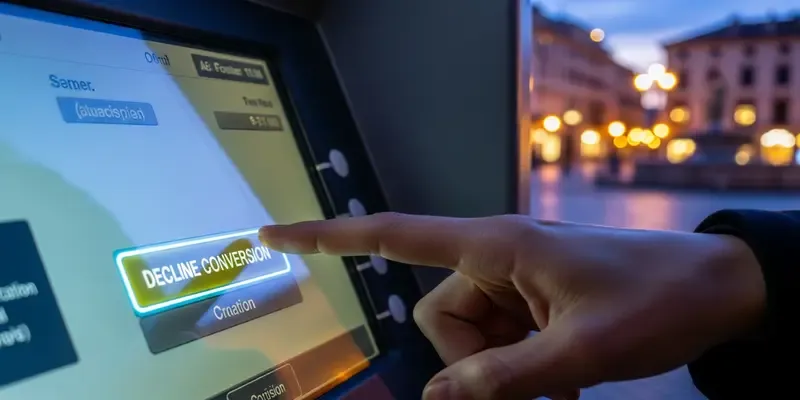 ATM Traps: The One Button That Steals Your Travel Budget