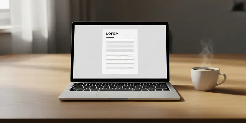 The 'Blank Page' Resume Trap: Why Your Template is Failing