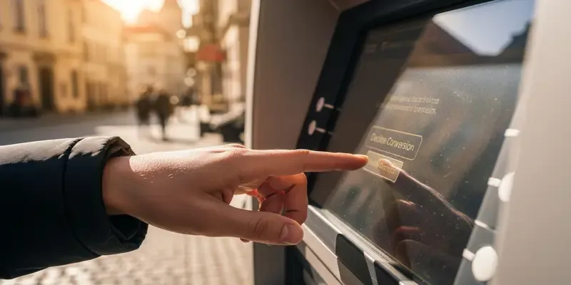 Le piège du distributeur : Pourquoi tu dois toujours refuser la conversion à l'étranger