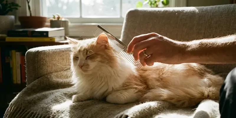 Pare de Cortar os Nós do Gato: O Segredo Indolor de 30 Segundos