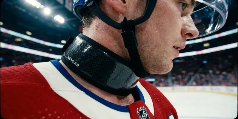 لماذا تُعد قواعد واقيات الرقبة الأولمبية بمثابة جرس إنذار لرابطة الهوكي الوطنية (NHL)