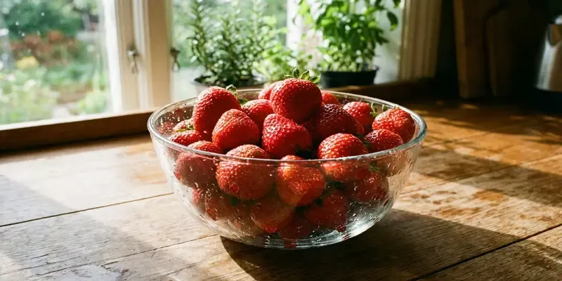 Chega de Desperdiçar Frutas Vermelhas: O Segredo da Lavagem com Vinagre para Durar 9 Dias