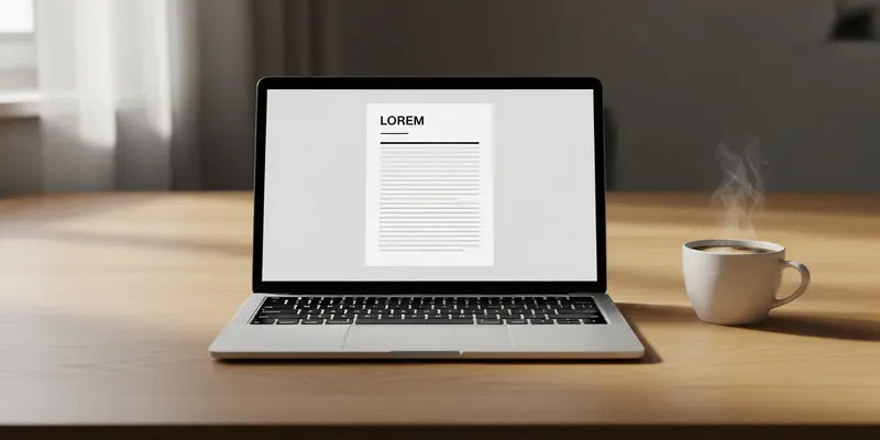 The 'Blank Page' Resume Trap: Why Your Template is Failing