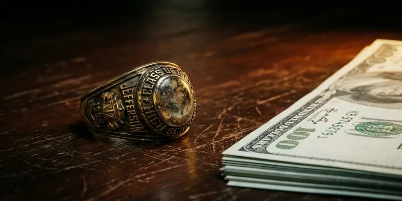 خاتم تخرجك من سنوات الـ 2000 هو ورقة نقدية بقيمة 1,000 دولار في زيّ متنكر